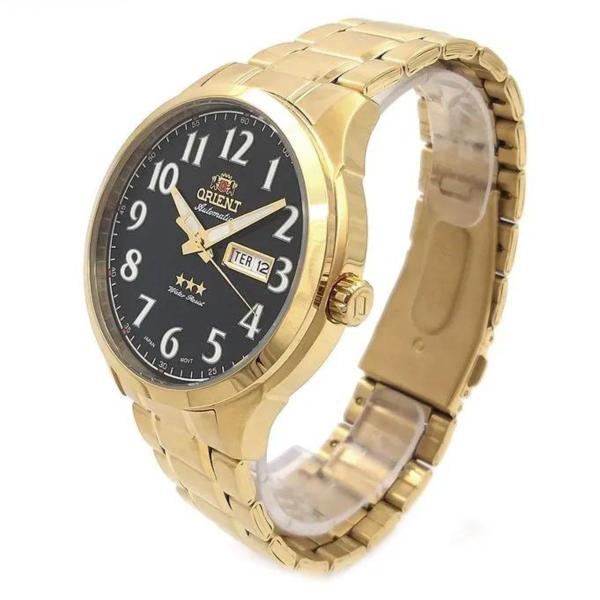 Imagem de Relógio Orient Masculino Automático Dourado - 469GP074F P2KX