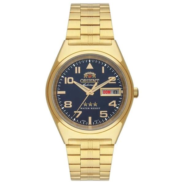 Imagem de Relógio Orient Masculino Automático Dourado - 469GP083F D2KX