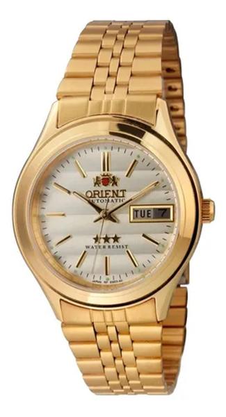 Imagem de Relógio Orient Masculino Automático Em03 C1kx Dourado