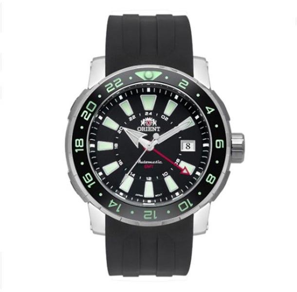 Imagem de Relógio Orient Masculino Automático GMT Diver NH3SS001 P1SX