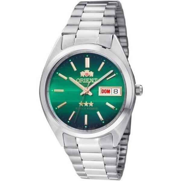 Imagem de Relógio Orient Masculino Automático Prata Verde 469Wa3F E1Sx