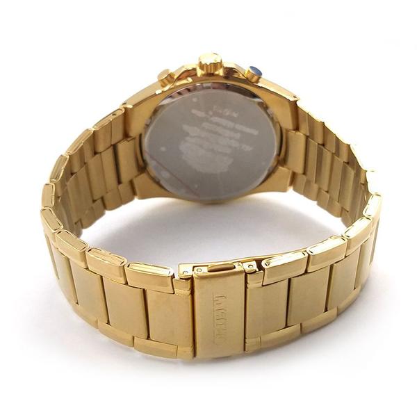 Relógio ORIENT masculino dourado cronógrafo MGSSC042 S1KX Imagem de Relógio ORIENT masculino dourado cronógrafo MGSSC042 S1KX