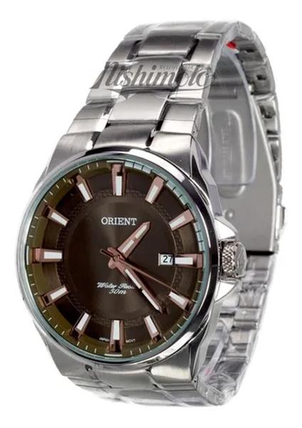 Imagem de Relógio Orient Masculino Mbss1369 E1sx Verde Aço Analogico