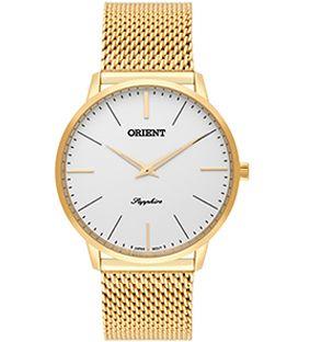 Imagem de Relógio Orient Masculino  MGSSS005 S1KX  Mesh Dourado