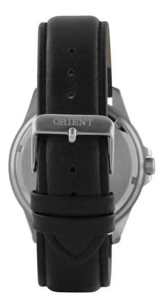 Imagem de Relógio Orient Masculino Prata Couro Mbsc1032 S2Px