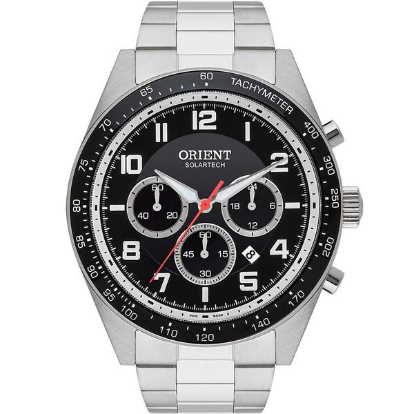 Imagem de Relógio Orient Masculino Solar Tech MBSSC250P2SX