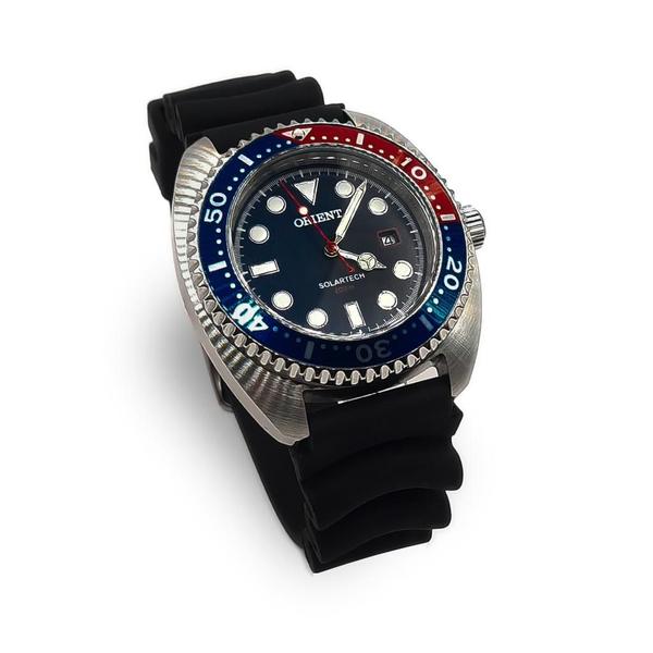 Imagem de Relógio Orient Solartech ''Pepsi'' Diver - Mbsp1037 D1Px