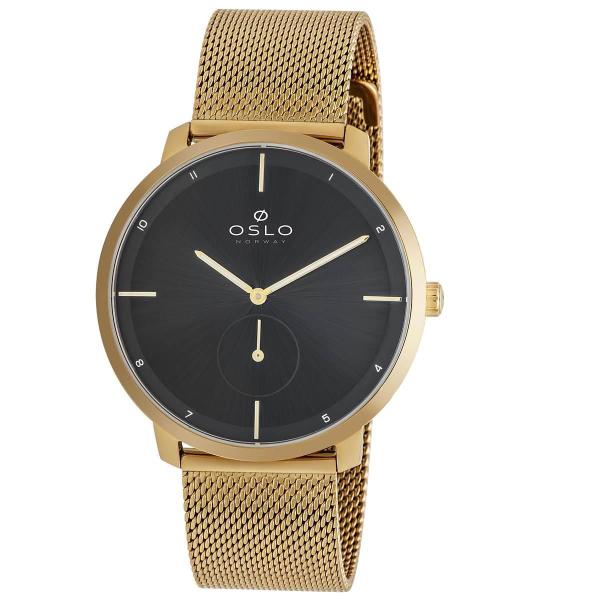 Imagem de Relógio Oslo Masculino Omgsssvd0002 P1Kx Slim Mesh Dourado