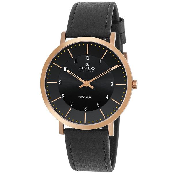 Imagem de Relógio Oslo Masculino Slim OMRSCSVS0001 P2PX Pulseira Couro Solar