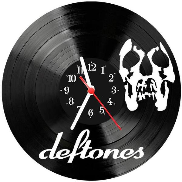 Imagem de Relógio Parede Vinil LP ou MDF Deftones Musica 2