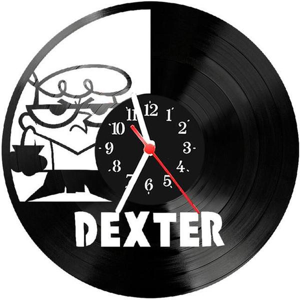 Imagem de Relógio Parede Vinil LP ou MDF Dexter Serie Desenho