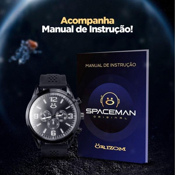 Relogio Preto Aço Inox Masculino + Pai Nosso Pulseira + - Orizom Imagem de Relogio Preto Aço Inox Masculino + Pai Nosso Pulseira +