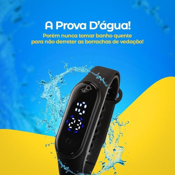 Imagem de Relogio Prova Dagua Bracelete Digital Infantil Ajustavel