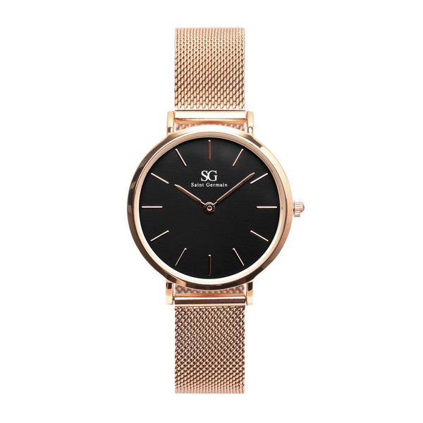 Imagem de Relógio Saint Germain Nolita Black Rosé Gold 32mm