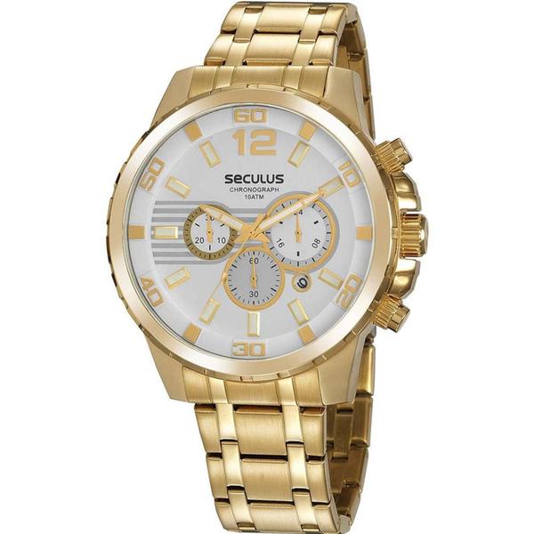 Imagem de Relógio Seculus Masculino Chronograph 20909GPSVDA5