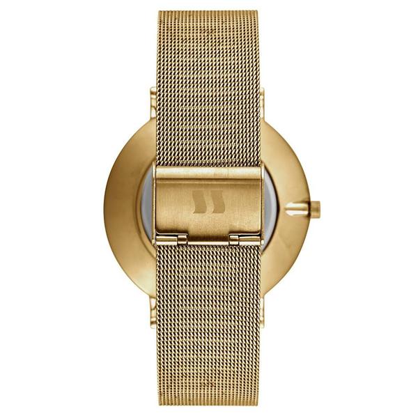 Imagem de Relógio Seculus Masculino Ref: 77181gpsvda2 Casual Mesh Dourado