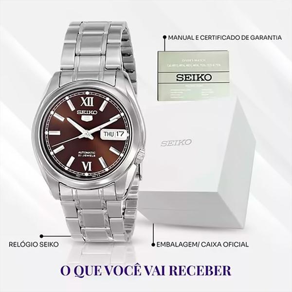 Imagem de Relógio Seiko 5 SNKL53B1 M3SX Automático