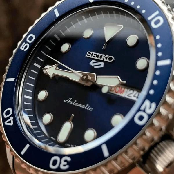 Imagem de Relógio Seiko 5 Sports Automático Azul SRPD51K1 D1SX