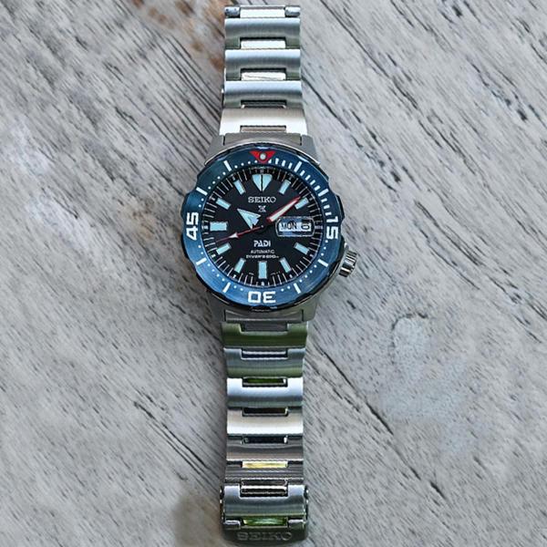 Imagem de Relógio Seiko Masculino Prospex Aut Monster Padi Srpe27K1