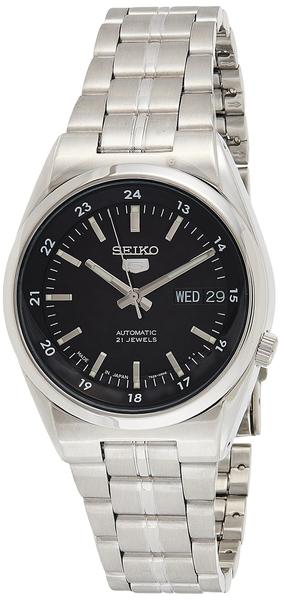 Imagem de Relógio SEIKO SNK567J1 para homens em aço inoxidável 30m resistente à água