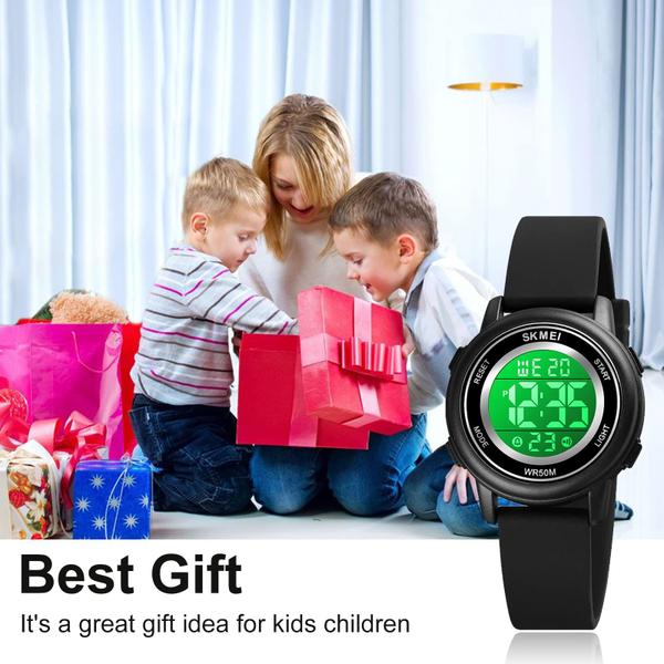 Imagem de Relógio SKMEI Kids Digital Sport Waterproof LED Alarm Stopwatc