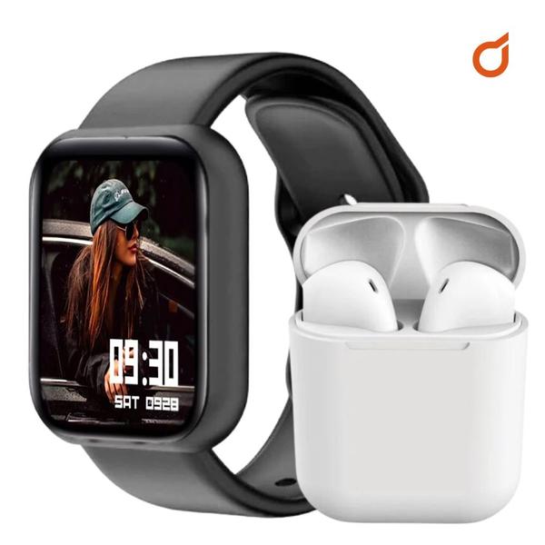 Relogio Smart Watch Inteligente Masculino Feminino Compatível Samsung Galaxy Xiaomi - 01Smart