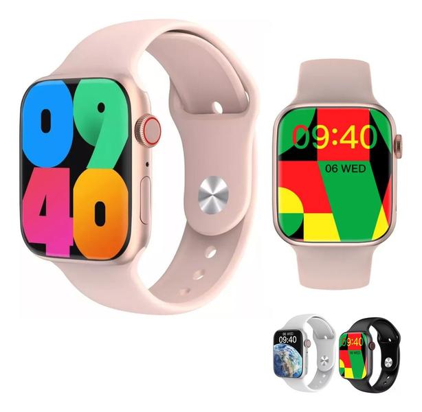 Imagem de Relogio Smart Watch W29 Pro Android iOS Bluetooth Nfc Tela 47mm Amoled Gps Notificaçoes 