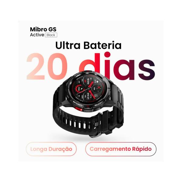 Relógio Smartwatch à Prova D'Água Tela 1.3" Ultra HD Mibro Imagem de Relógio Smartwatch à Prova D'Água Tela 1.3" Ultra HD Mibro