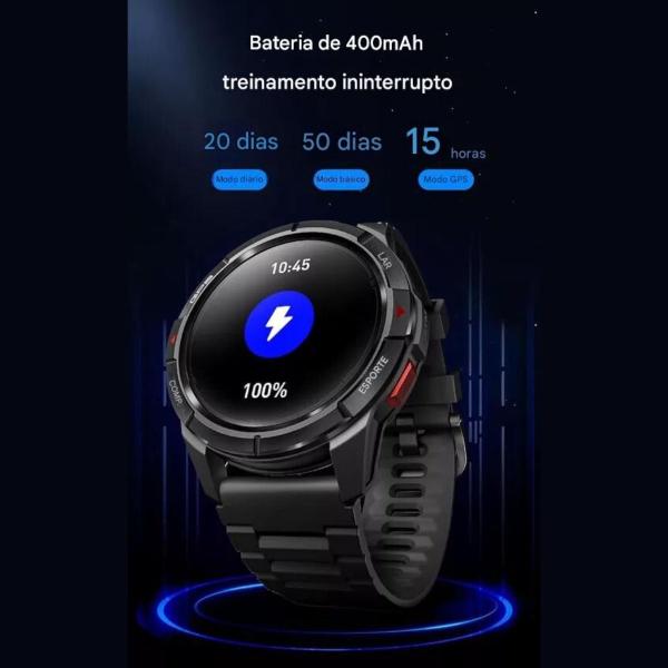 Relógio Smartwatch à Prova D'Água Tela 1.3" Ultra HD Mibro Imagem de Relógio Smartwatch à Prova D'Água Tela 1.3" Ultra HD Mibro