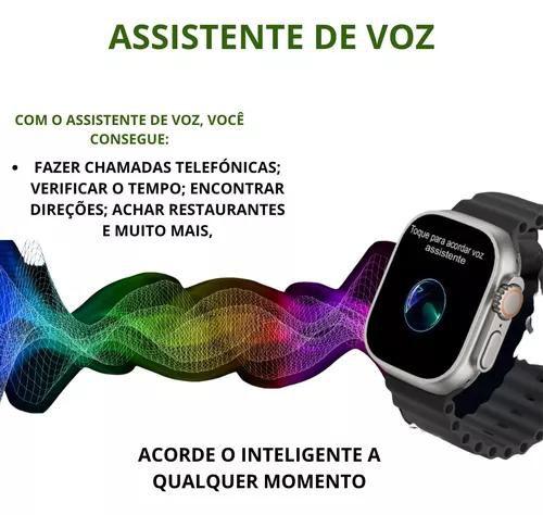 Imagem de  Relogio Smartwatch C9 Ultra 49mm Faz e Recebe Chamadas Lançamento