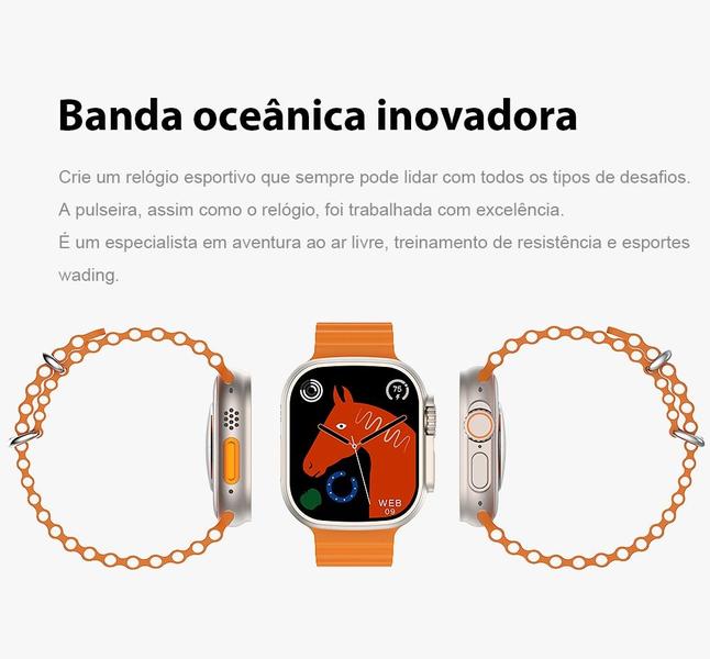 Imagem de Relógio Smartwatch Com Notificações de Redes Sociais