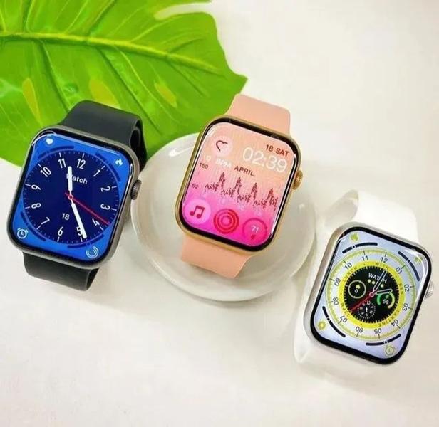 Imagem de Relógio Smartwatch Digital W59 PR0 Series 9 NFC/GPS 47mm Lançamento