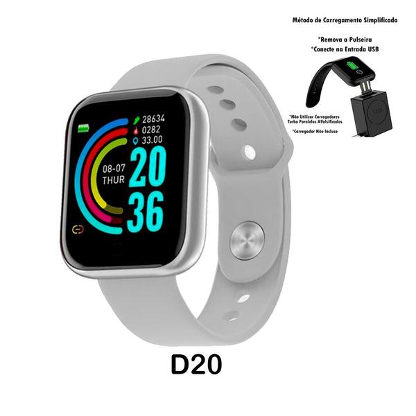 Imagem de Relógio Smartwatch Digital Y68 D20 Pro 40mm Original Compativel Android iOS