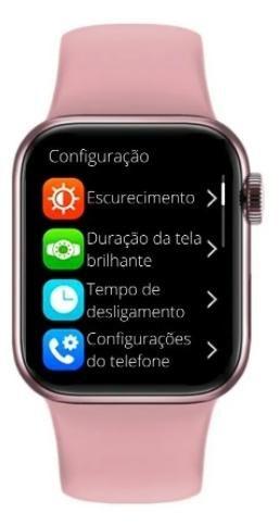 Imagem de Relógio Smartwatch Feminino Hw12 Resistente a Agua Nota Fiscal