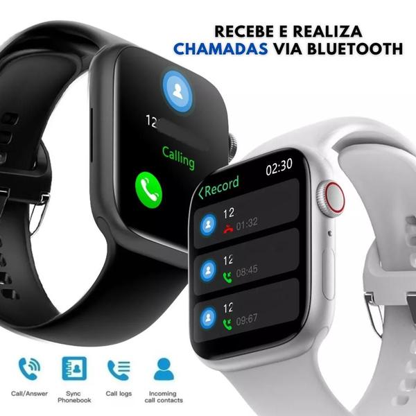 Imagem de Relógio Smartwatch GS9 Max Watch 9 Tela Amoled Com 2 Pulseiras