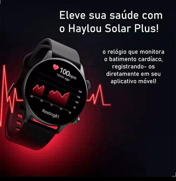 Imagem de Relógio Smartwatch Haylou Solar Plus - Preto