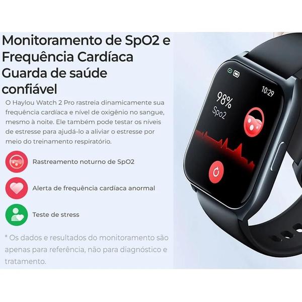 Imagem de Relógio Smartwatch Haylou Watch 2 Pro Azul