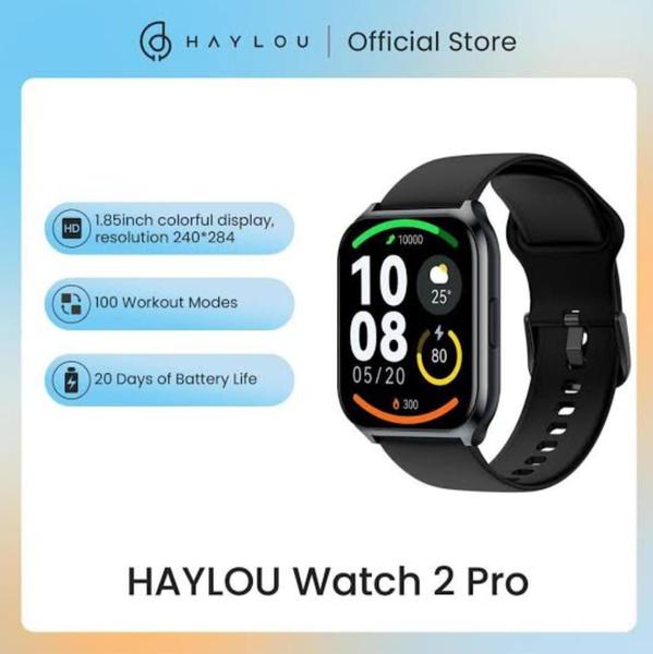 Imagem de Relógio Smartwatch Haylou Watch 2 Pro Blue Versão Global