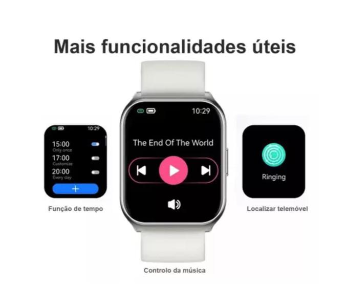 Relógio Smartwatch Haylou Watch 2 Pro Silver Versão Global Imagem de Relógio Smartwatch Haylou Watch 2 Pro Silver Versão Global