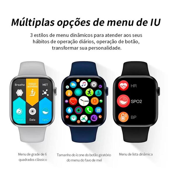 Imagem de Relógio Smartwatch HW16 44mm Android iOS Bluetooth Atualizado