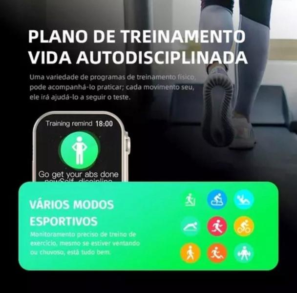 Relógio Smartwatch Hw9 2 Pulseira Feminino Ultra Mini Amoled Tela 41mm Gps Nfc Android iOS - SHOPPING ATACAREJO STORE Imagem de Relógio Smartwatch Hw9 2 Pulseira Feminino Ultra Mini Amoled Tela 41mm Gps Nfc Android iOS