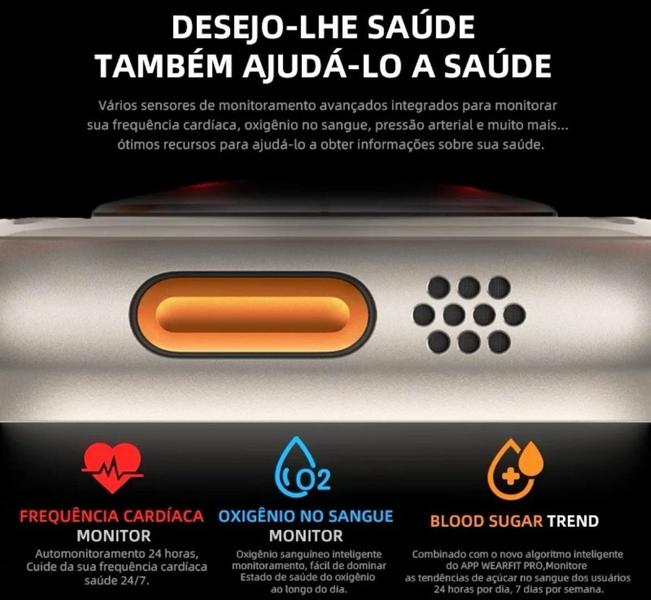Relógio Smartwatch Hw9 2 Pulseira Feminino Ultra Mini Amoled Tela 41mm Gps Nfc Android iOS - SHOPPING ATACAREJO STORE Imagem de Relógio Smartwatch Hw9 2 Pulseira Feminino Ultra Mini Amoled Tela 41mm Gps Nfc Android iOS
