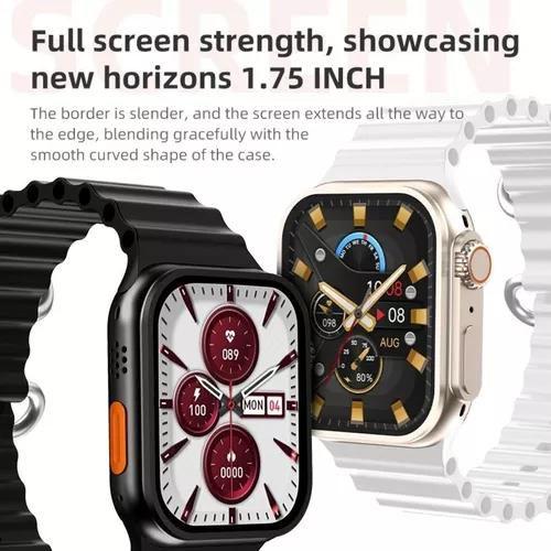 Imagem de Relógio Smartwatch Hw9 Ultra Mini Series 9 2 Pulseiras Amoled Tela 41mm Gps Nfc Android iOS 