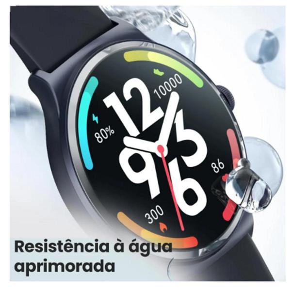 Imagem de Relógio Smartwatch Inteligente Haylou Solar Lite Fitness- Azul escuro