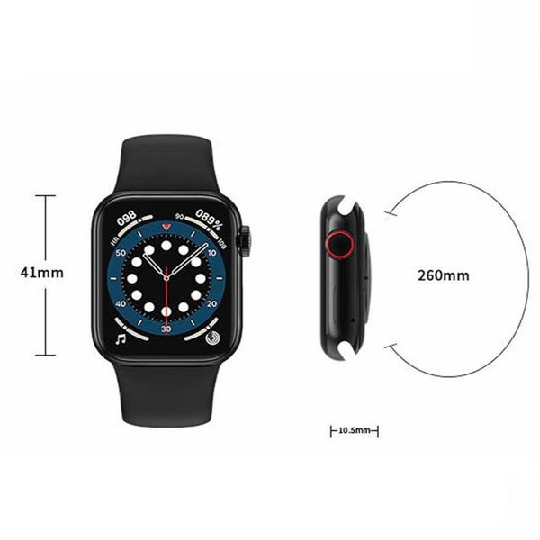 Imagem de Relógio Smartwatch Inteligente Hw12  Android iOS Bluetooth + Pulseira Metal Extra