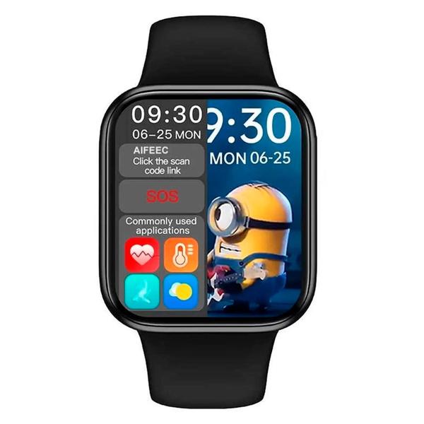 Imagem de Relogio Smartwatch Inteligente HW16 44mm Atualizado Android iOS - Preto