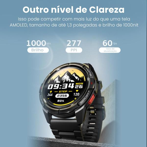 Imagem de Relógio Smartwatch Inteligente Mibro GS Active GPS Original Tela 1,3