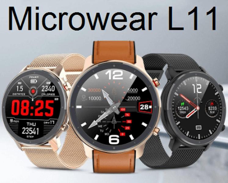 Imagem de Relógio Smartwatch L11 Tela Redonda ORIGINAL Touchscreen