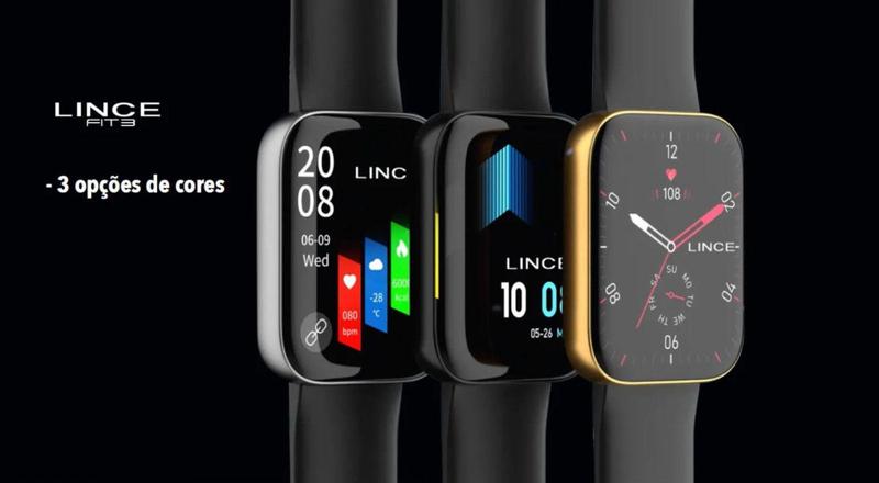 Imagem de Relógio Smartwatch Lince Fit 3 LSWUQPM003 PXPX Dourado