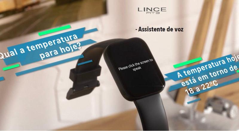 Imagem de Relógio Smartwatch Lince Fit 3 LSWUQPM005 PXPX